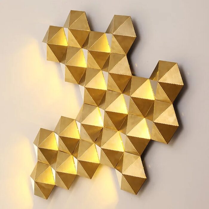 Modern Concave-convex Stainless Steel Wall Lamps